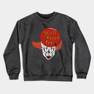 Krusty the Dancing Clown Stephen King IT Crewneck Sweatshirt